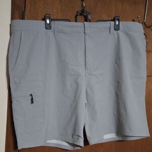 Gray Cargo Shorts